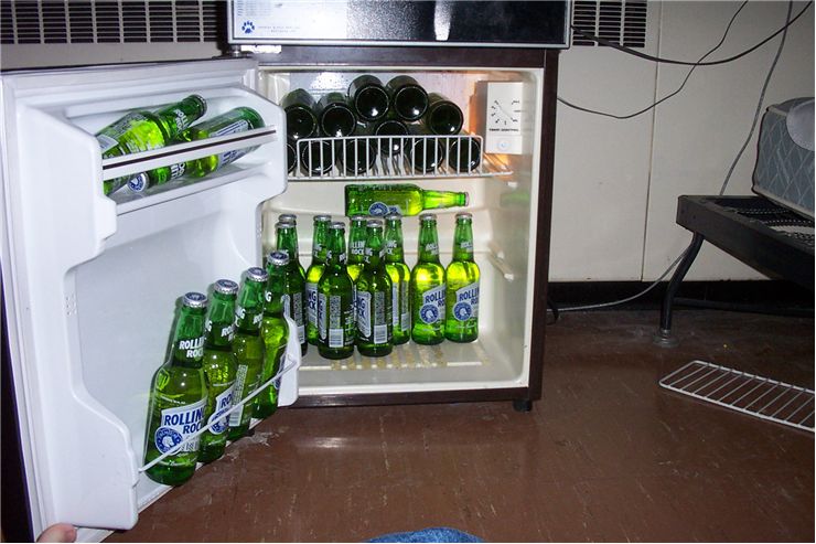 Picture Of Fridge And Drinks