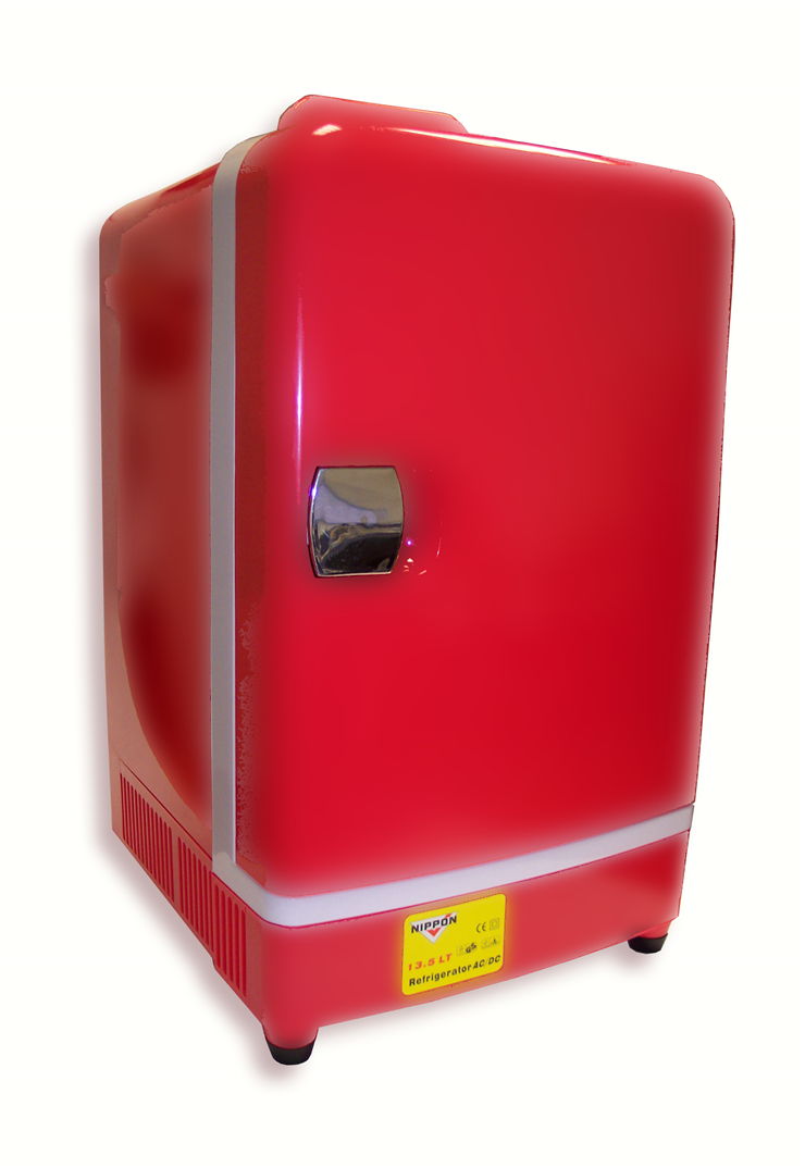 Picture Of Red Mini Fridge