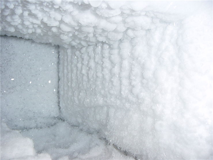Picture Of Refrigerator Full Of Ice
